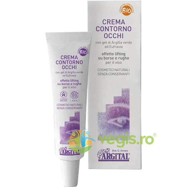 Oferte la Crema pentru Contur Ochi cu Gel de Argila Verde Bio 15ml