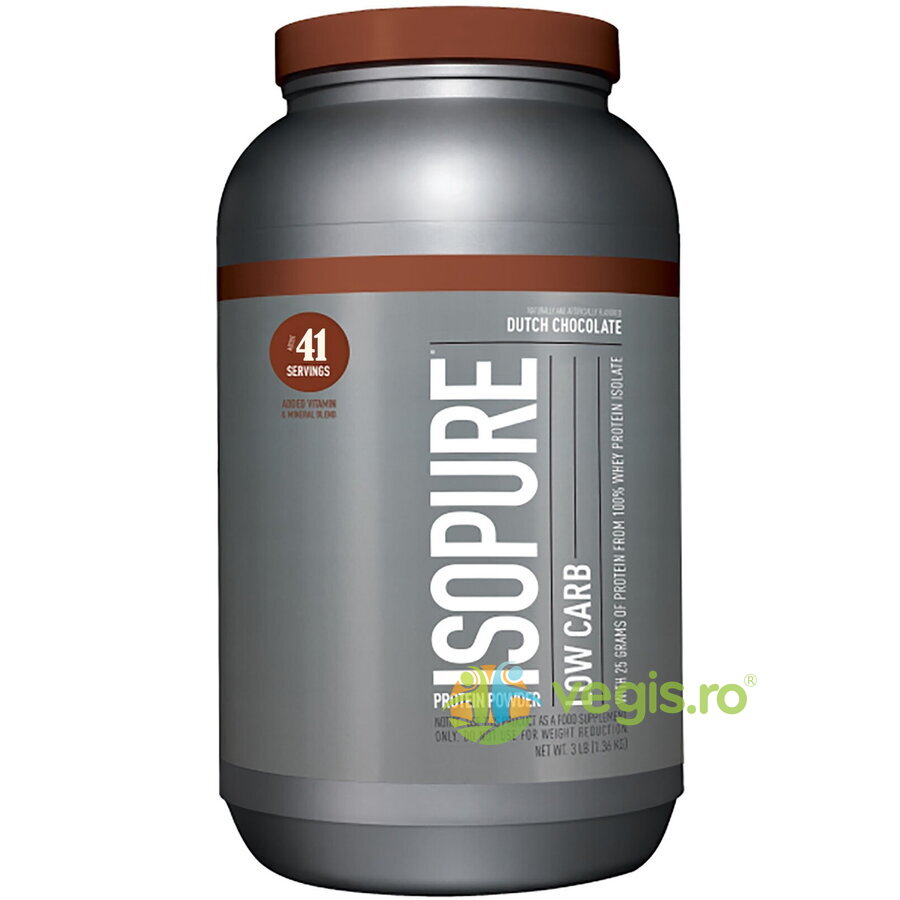 Oferte la Proteina Izolata din Zer cu Aroma de Ciocolata 1360g
