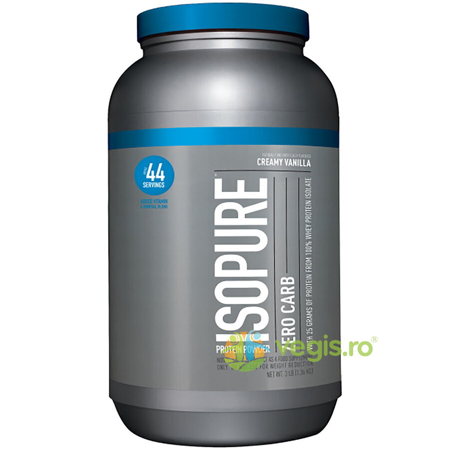 Oferte la Proteina Izolata din Zer fara Carbohidrati cu Aroma de Vanilie 1360g