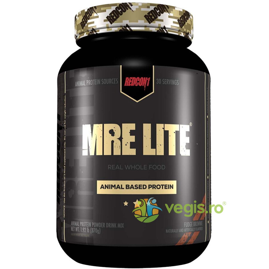 Oferte la Proteina de Origine Animala cu Aroma de Negresa cu Ciocolata Redcone1 Mre Lite 870g