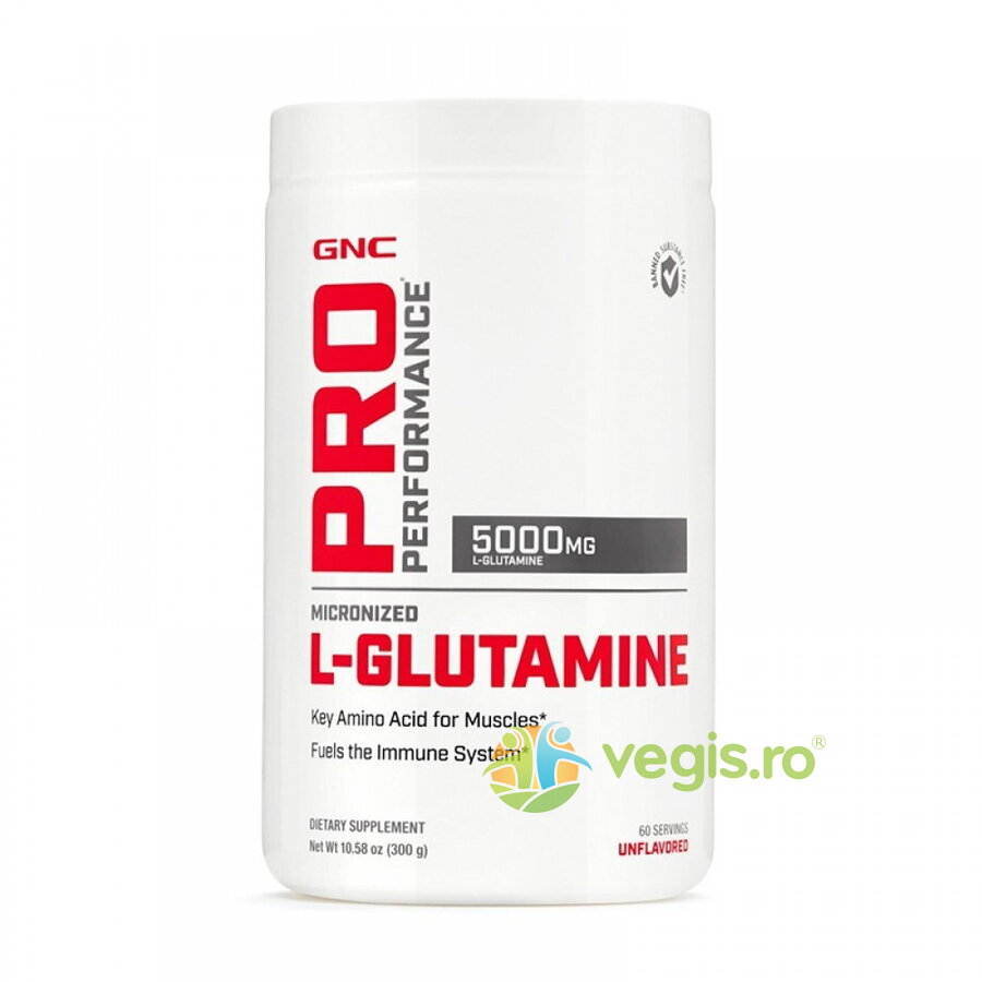 Oferte la L-Glutamina Micronizata 5000mg fara Aroma Pro Performance 300g
