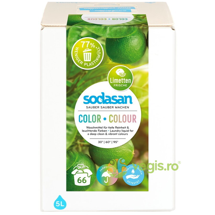 Oferte la Detergent Lichid pentru Rufe Colorate Bag-in-Box 5L