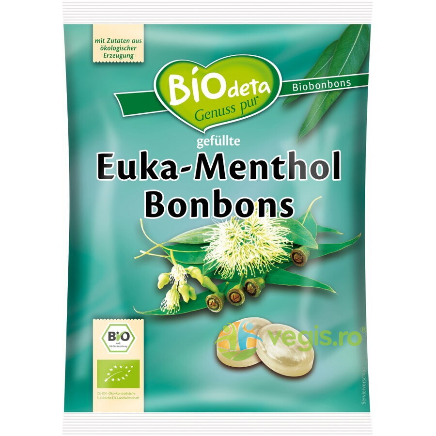 Oferte la Bomboane cu Eucalipt si Mentol Ecologice/Bio 75g