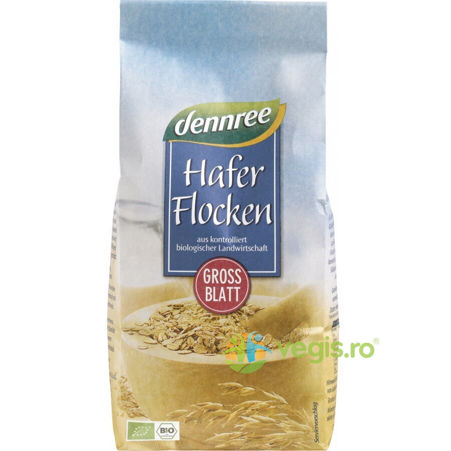 Oferte la Fulgi Mari de Ovaz Ecologici/Bio 500g