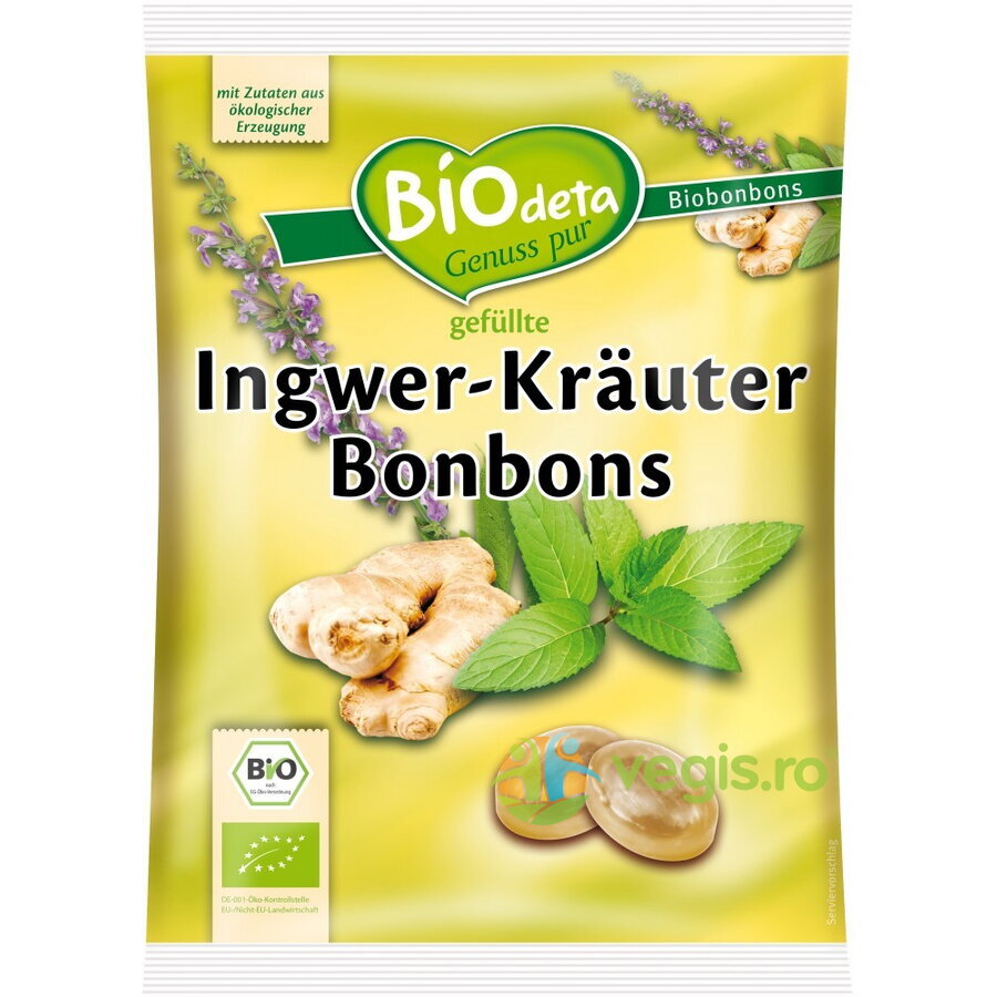 Oferte la Bomboane cu Ghimbir Ecologice/Bio 75g