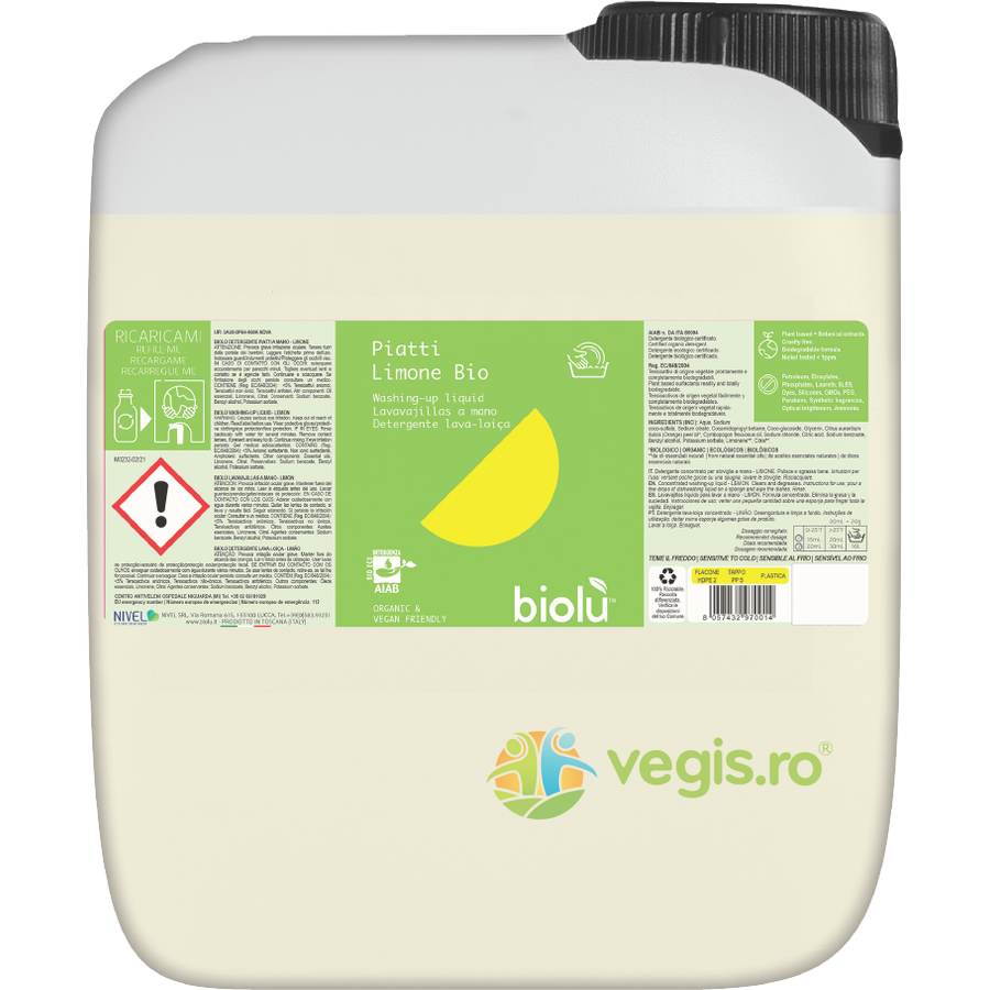 Oferte la Detergent pentru Spalat Vase Ecologic/Bio 5L