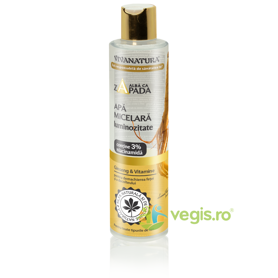 Oferte la Apa Micelara pentru Luminozitate cu Ginseng si Vitamine Alba ca Zapada 250ml