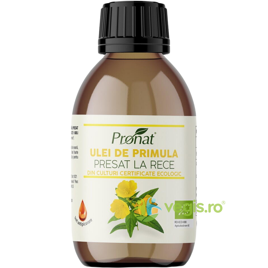Oferte la Ulei de Primula (Luminita de Seara) Presat la Rece Ecologic/Bio 100ml