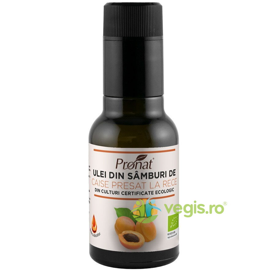 Oferte la Ulei din Samburi de Caise Presat la Rece Ecologic/Bio 100ml