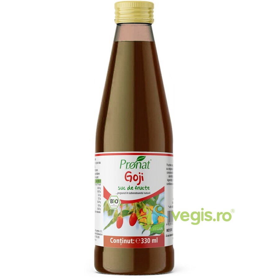 Oferte la Suc de Goji 100% Ecologic/Bio 330ml