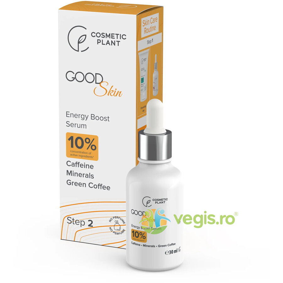 Oferte la Ser Energy Boost cu Cafeina, Minerale si Cafea Verde Good Skin 30ml