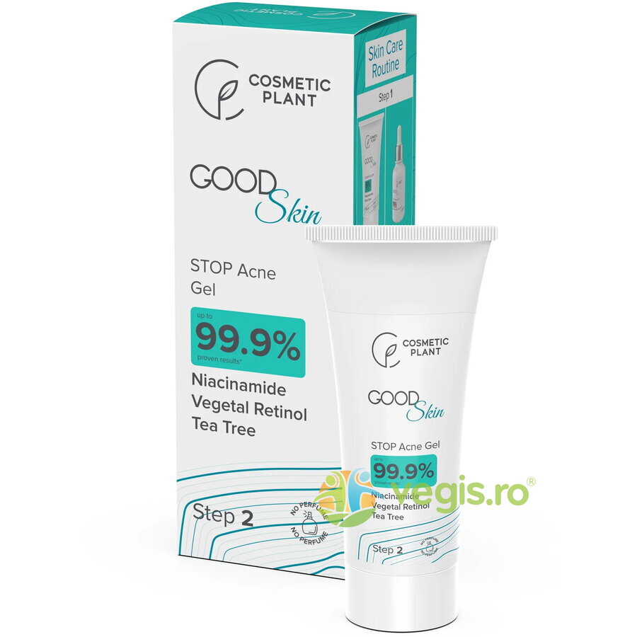 Oferte la Gel Stop Acnee cu Niacinamida, Retinol Vegetal si Tea Tree Good Skin 30ml