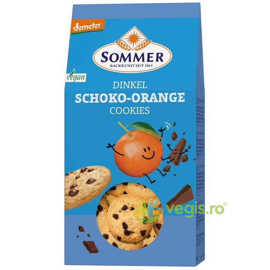 Oferte la Biscuiti din Spelta cu Ciocolata si Portocale 150g