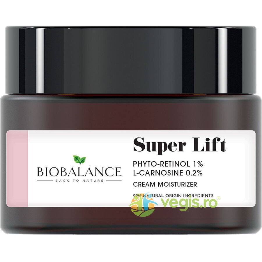 Oferte la Crema Lifting Impotriva Petelor Pigmentare si a Luminii Albastre cu Fito-Retinol 1% + L-Carnosina 0.2 % Super Lift 50ml