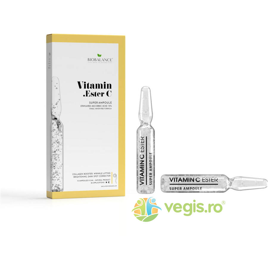 Oferte la Fiole Concentrate cu Efect de Lifting si Luminozitate cu Acid Ascorbic 15% 10x2ml