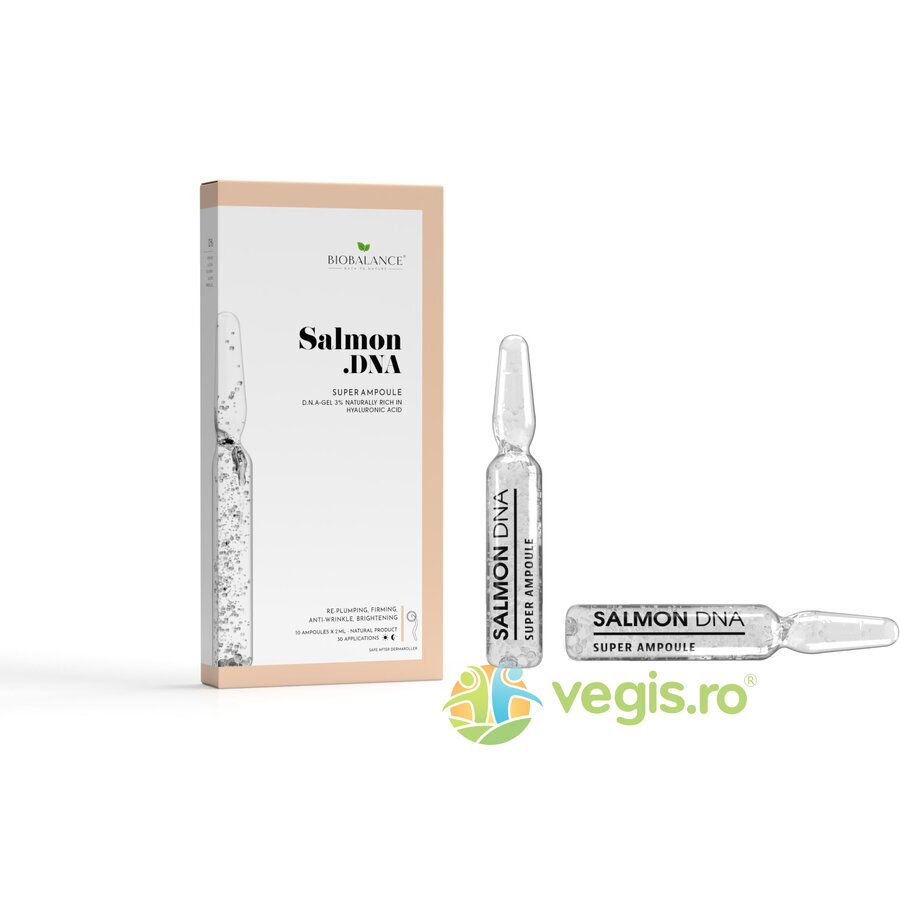 Oferte la Fiole Concentrate Antiaging cu Acid Hialuronic din Caviar de Somon 10x2ml
