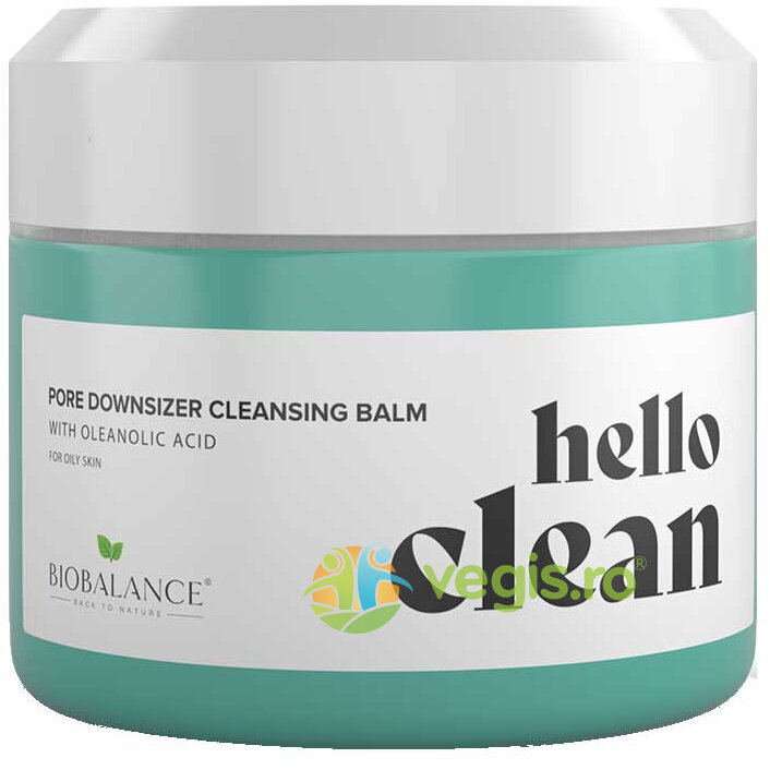 Oferte la Balsam de Curatare Faciala pentru Ten Gras sau Mixt cu Acid Oleanolic Hello Clean 100ml