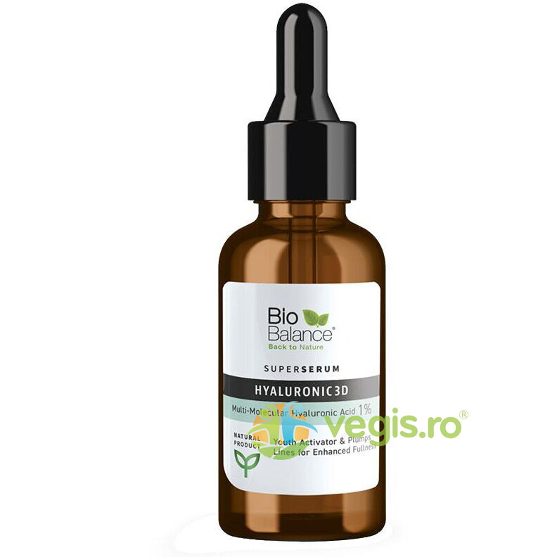 Oferte la Ser Antirid Regenerant Multi-Molecular 1% cu Acid Hialuronic Super Serum Hyaluronic 3D 30ml