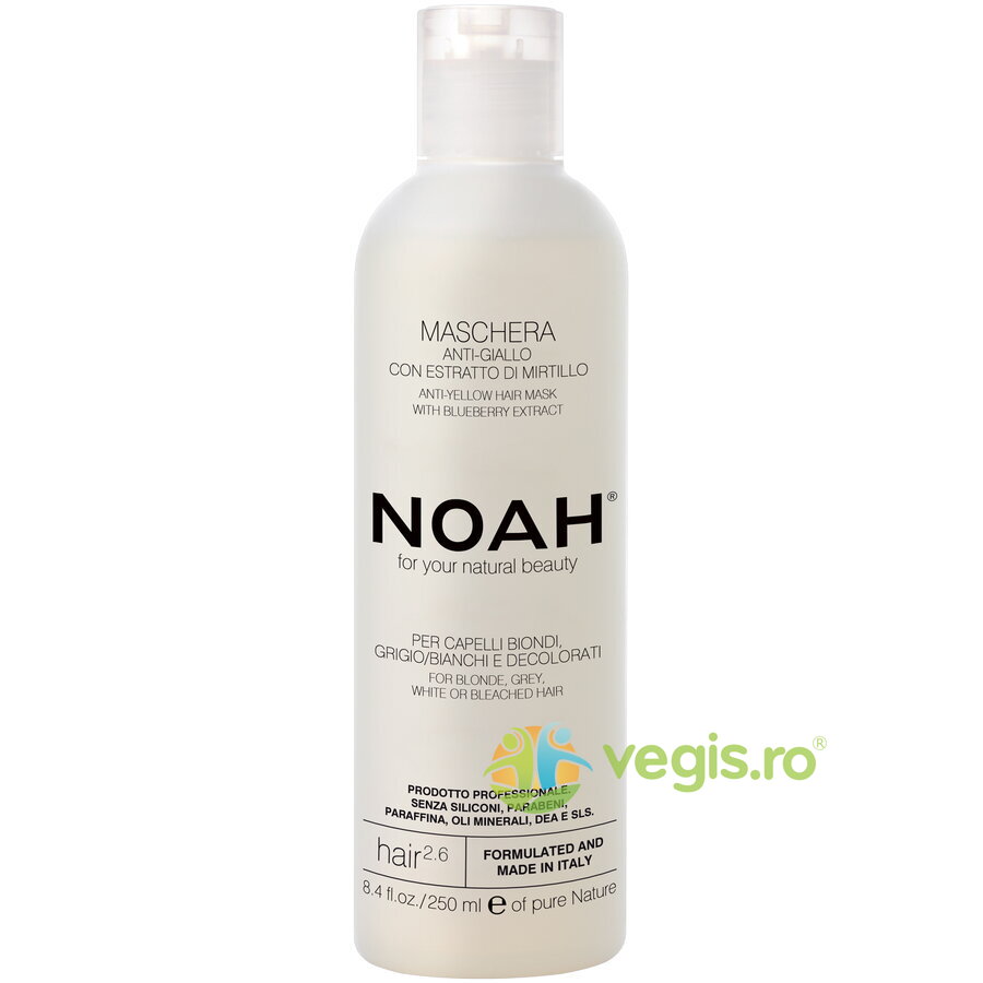 Oferte la Masca Naturala pentru Par cu Extract de Afine Anti-Yellow 250ml