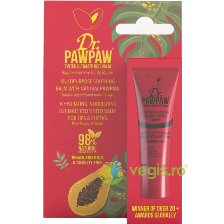Oferte la Balsam Multifunctional Nuanta Hot Red 10ml