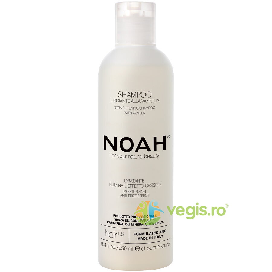 Oferte la Sampon Natural pentru Indreptarea Parului cu Extract de Vanilie (1.8) 250ml