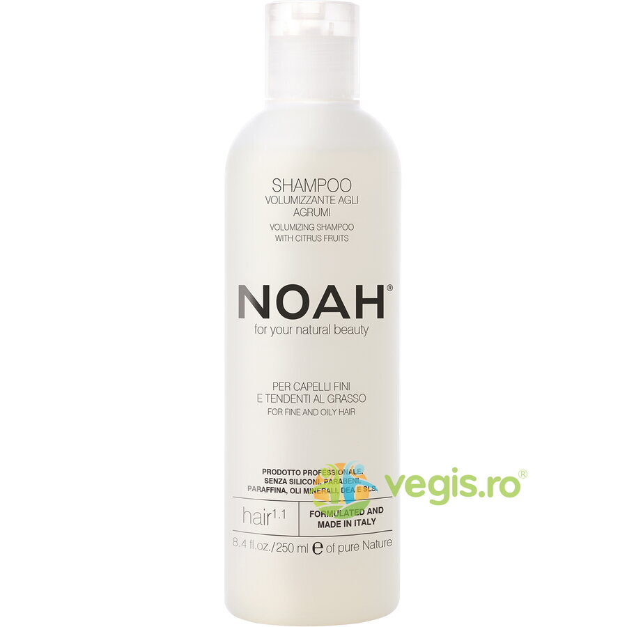 Oferte la Sampon Natural Volumizant cu Citrice pentru Par Fin si Gras (1.1) 250ml