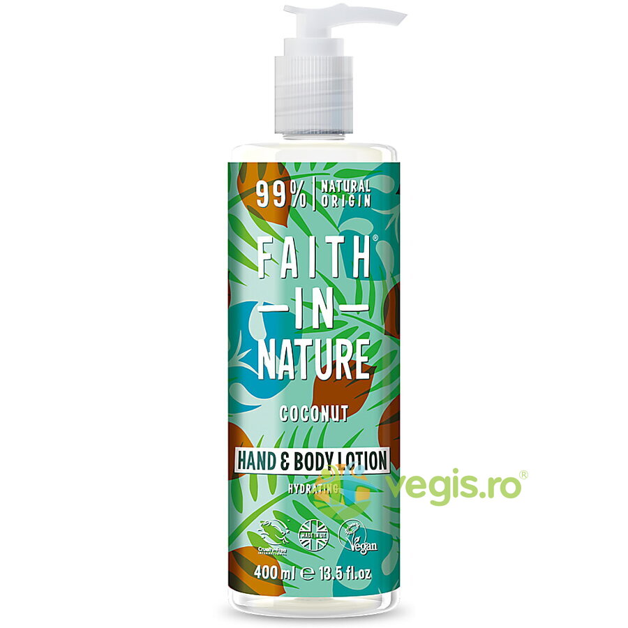 Oferte la Lotiune pentru Corp si Maini cu Cocos 400ml