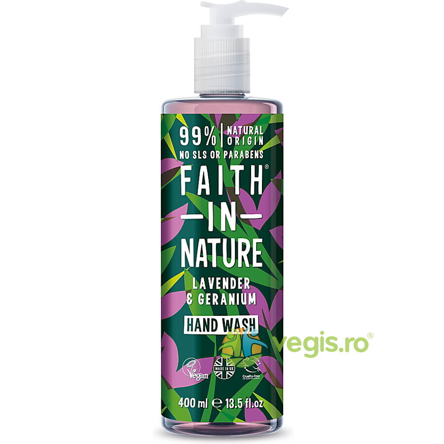 Oferte la Sapun Lichid Natural cu Lavanda si Muscata 400ml