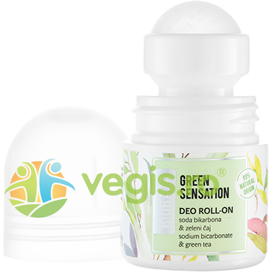 Oferte la Deodorant Roll-On Natural pentru Femei cu Piatra de Alaun Green Sensation 20ml