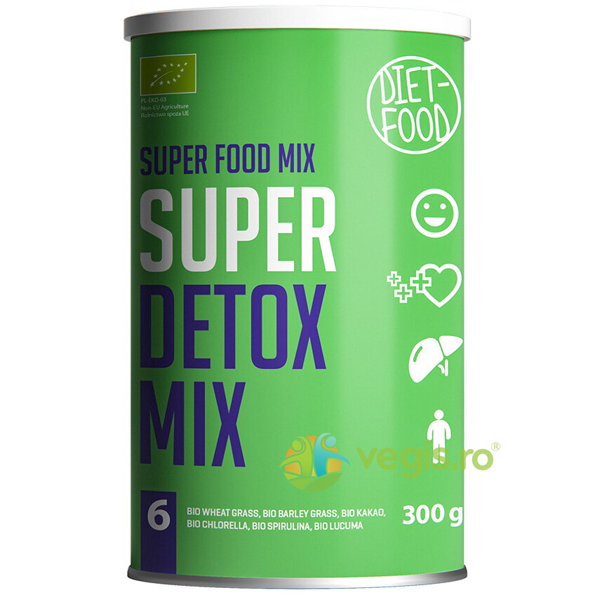 Oferte la Super Detox Mix Pulbere Ecologic/Bio 300g