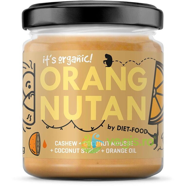 Oferte la Crema de Caju cu Portocale Orangnutan Ecologica/Bio 200g