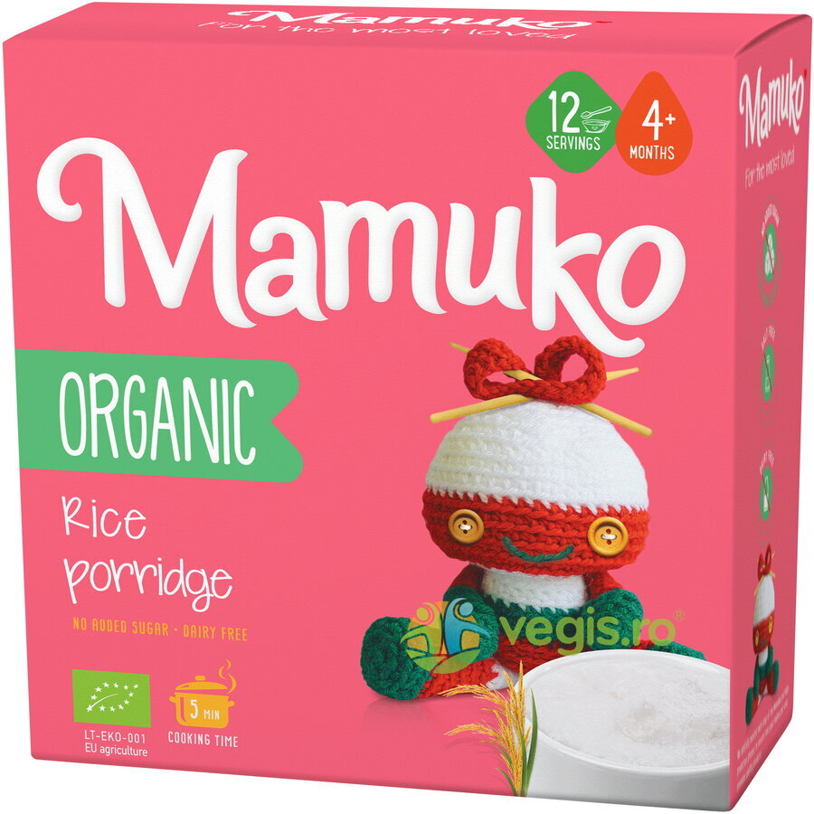 Oferte la Porridge din Orez 4+ Luni Ecologic/Bio 200g