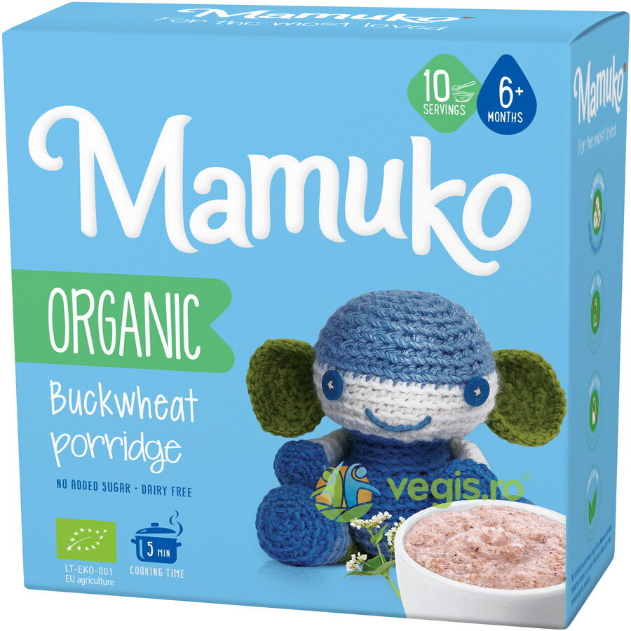 Oferte la Porridge din Hrisca 6+ Luni Ecologic/Bio 200g
