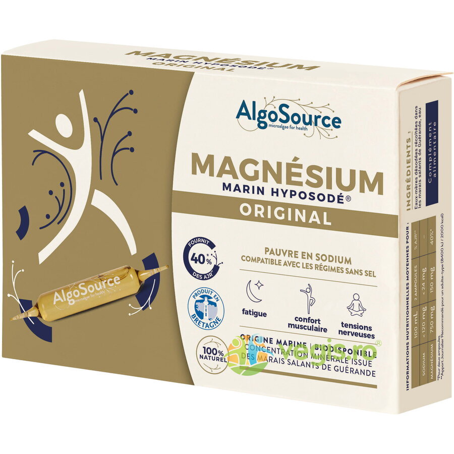 Oferte la Magneziu Marin Hyposodic Original 20 fiole
