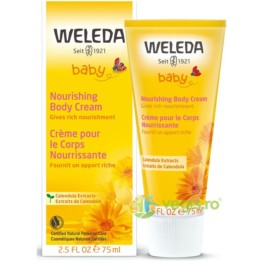 Oferte la Crema de Corp Hidratanta cu Galbenele pentru Bebelusi 75ml