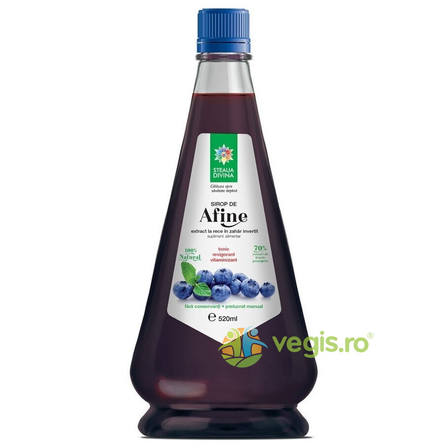 Oferte la Sirop Natural de Afine Presat la Rece 520ml