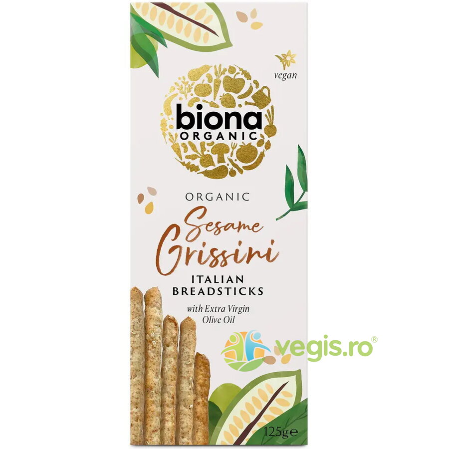 Oferte la Grisine cu Susan si Ulei de Masline Ecologice/Bio 125g