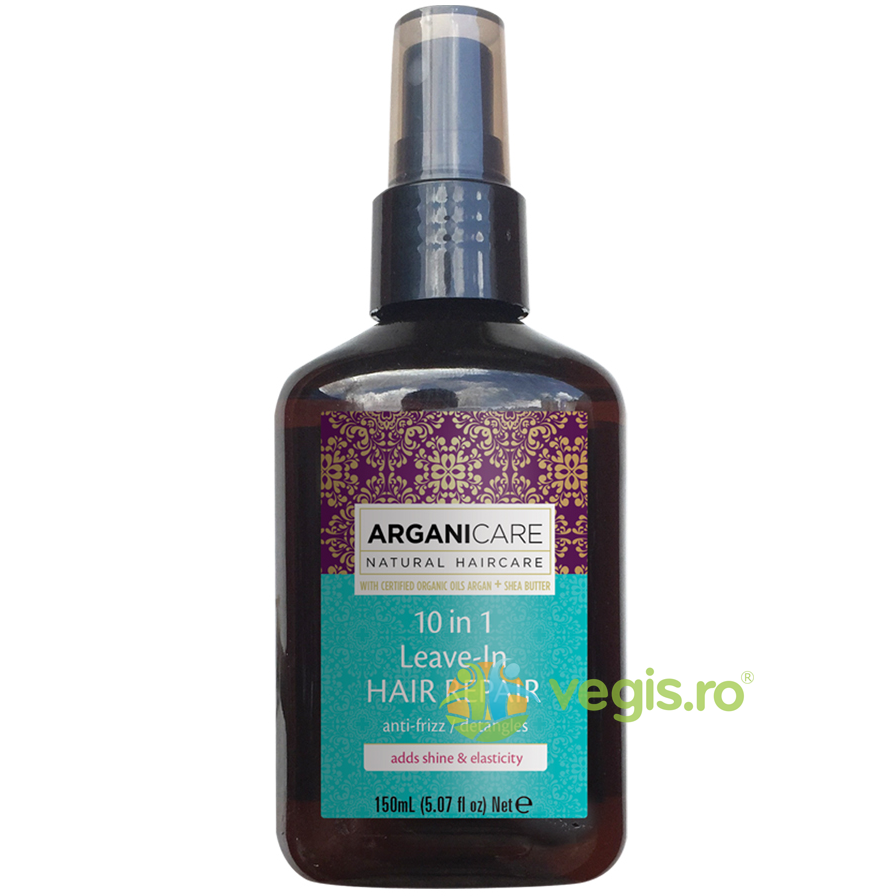 Oferte la Spray Reparator fara Clatire pentru Par 10 in 1 cu Ulei de Argan si Unt de Shea 150ml