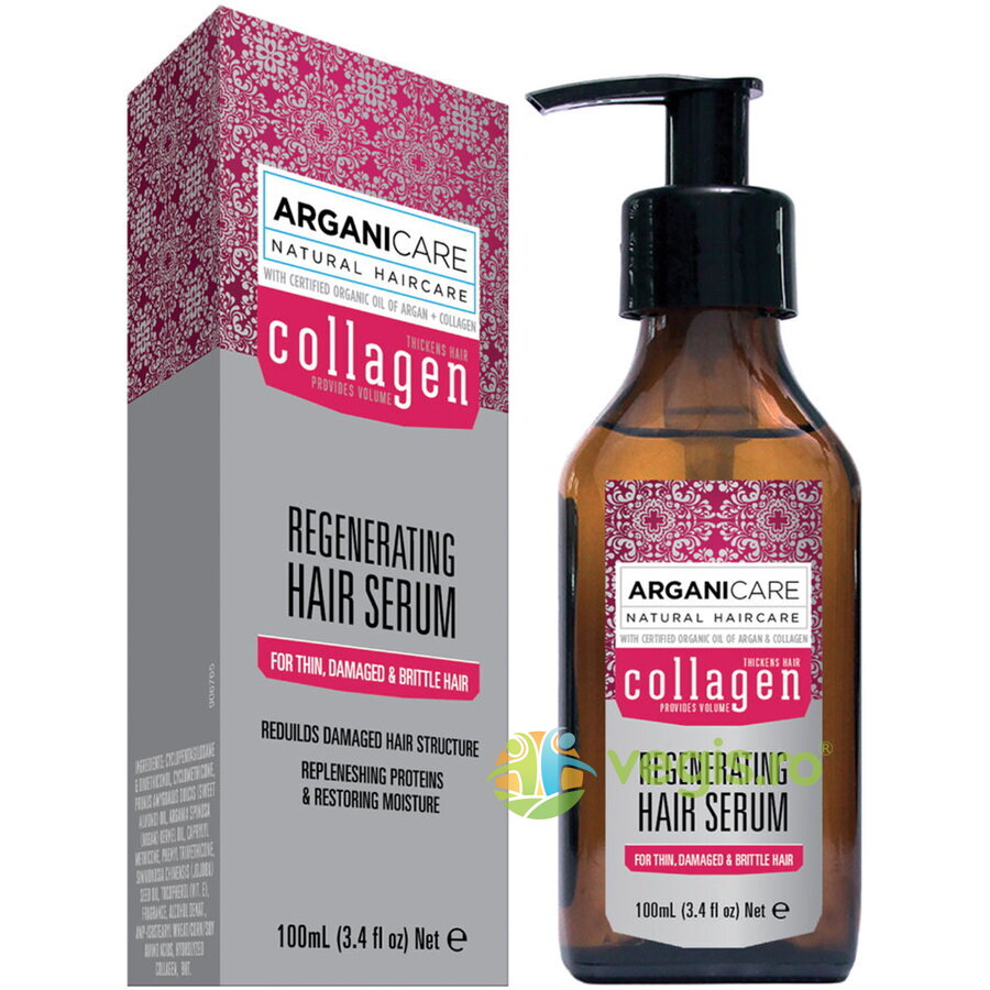 Oferte la Ser Reparator pentru Par Subtire, Deteriorat si Fragil cu Colagen 100ml