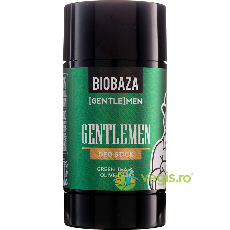 Oferte la Deodorant Natural Stick pentru Barbati cu Extract de Ceai Verde fara Aluminiu Gentlemen 50ml