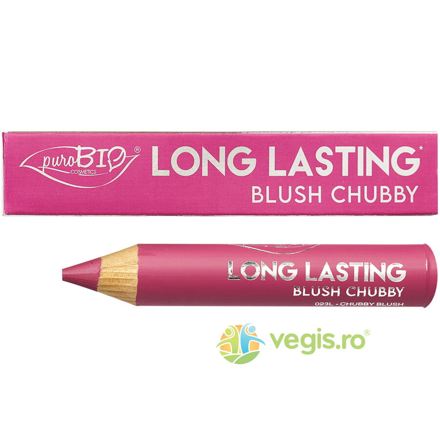 Oferte la Fard de Obraz (Blush) Creion Chubby 023L - Ciclamino Long Lasting Ecologic/Bio 3.3g