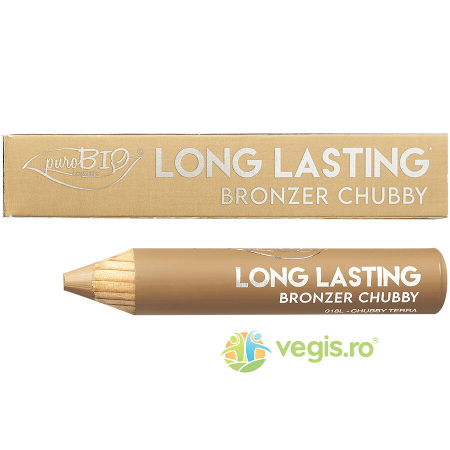Oferte la Creion Bronzer Chubby 018L - Terra Freddo Long Lasting Ecologic/Bio 3.3g