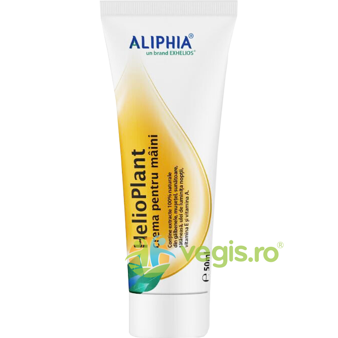 Oferte la Crema de Maini cu Galbenele, Musetel si Vitaminele A si E Helioplant 50ml