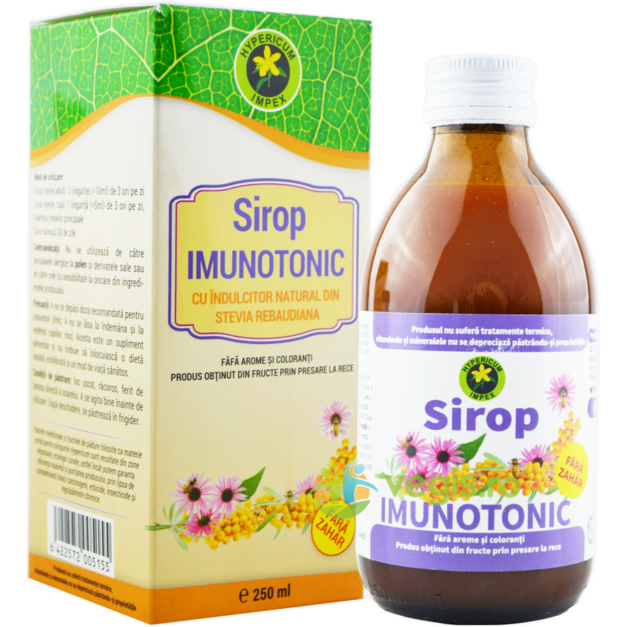 Oferte la Sirop Imunotonic fara Zahar 250ml