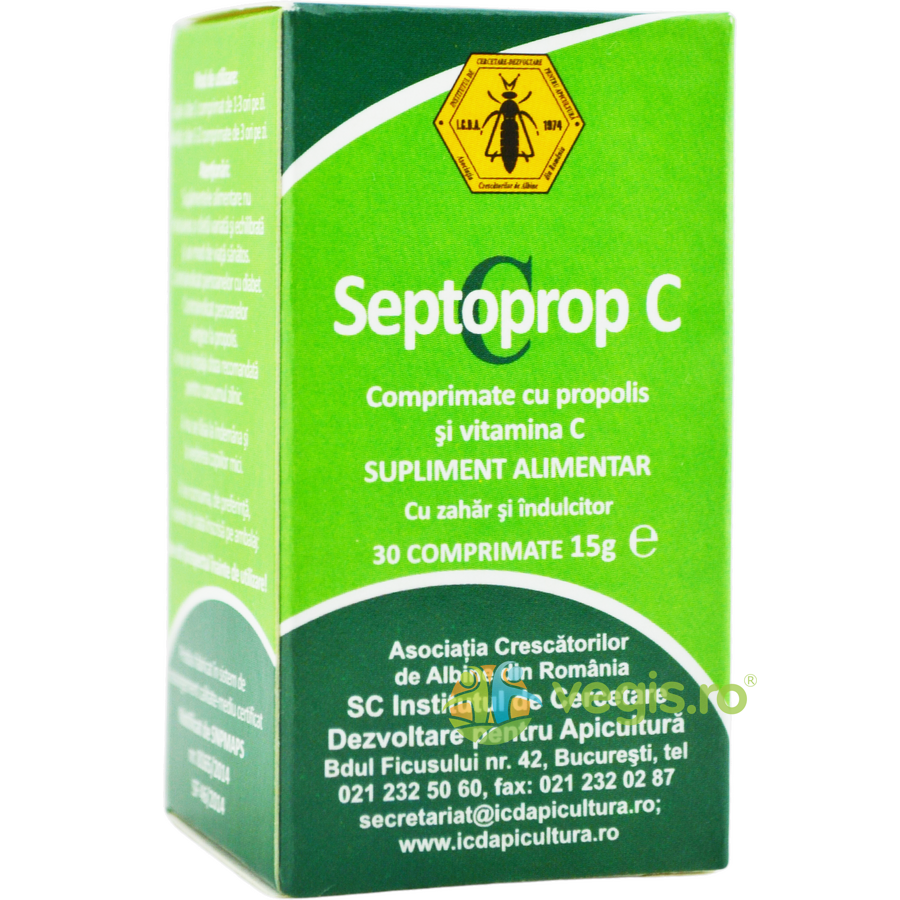 Oferte la Septoprop cu Vitamina C 30cpr