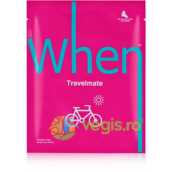 Oferte la Masca Revitalizanta pentru Ten Uscat din Bioceluloza cu Acid Hialuronic si Musetel Travelmate 23g