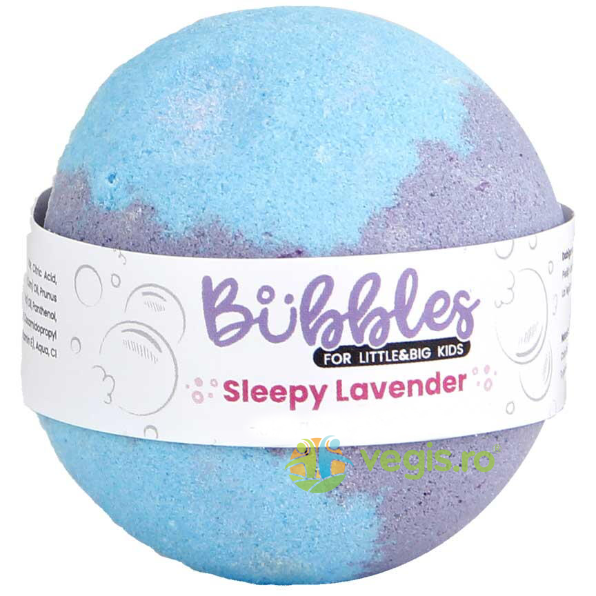 Oferte la Bila de Baie pentru Copii cu Lavanda Sleepy Lavander Bubbles 115g