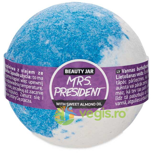 Oferte la Bila de Baie Efervescenta cu Ulei de Migdale Dulci Mrs. President 150g