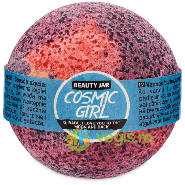 Oferte la Bila de Baie Efervescenta cu Aroma de Cirese Cosmic Girl 150g