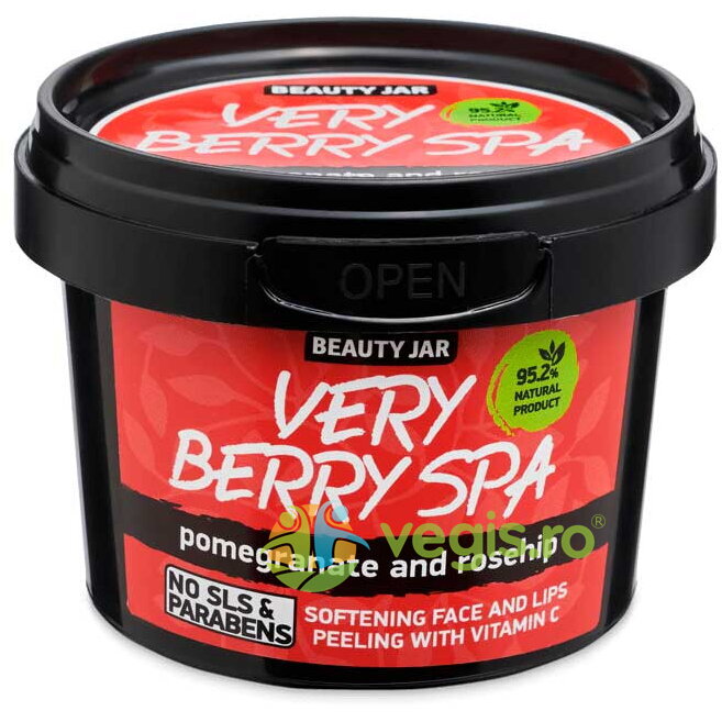 Oferte la Exfoliant cu Vitamina C pentru Fata si Buze Very Berry Spa 120g